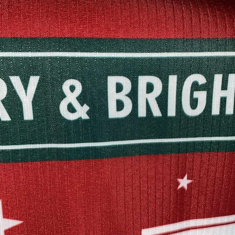 NEW Christmas shower curtain & 12 hooks - Picture 7 of 7